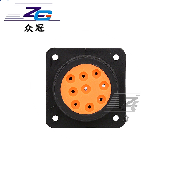 Cummins-9pin waterproof male connector (Cummins heavy truck decoder)